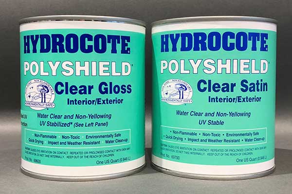 Water Based Top Coat Cans