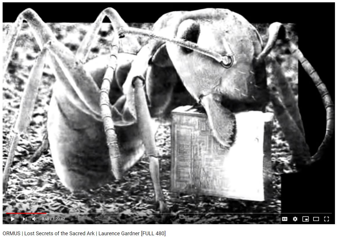 Ant with Gold